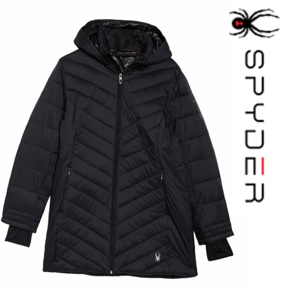 NWT SPYDER Boundless Quilted Long Jacket - Picture 5 of 16